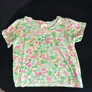 LoveShackFancy Girls Floral Tee